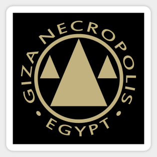 Giza Necropolis Egypt Sticker
